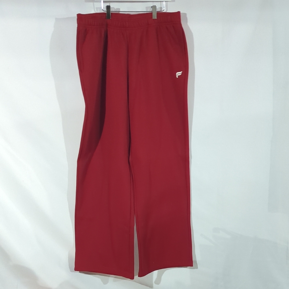 Fabletics Women's Red Wide Leg Pants